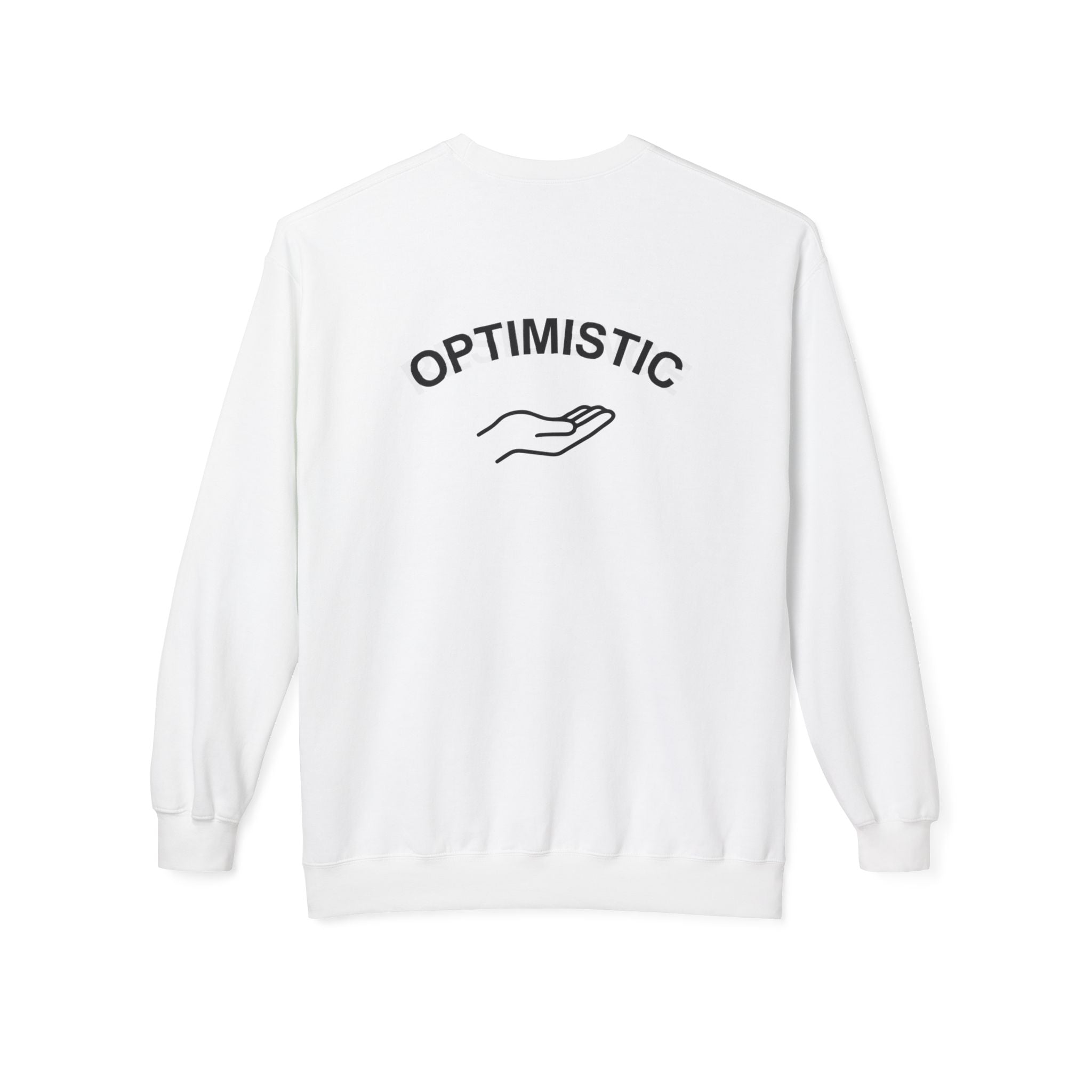 "OPTIMISTIC" Premium mid-weight pullover- M.💡.S.H. Limited