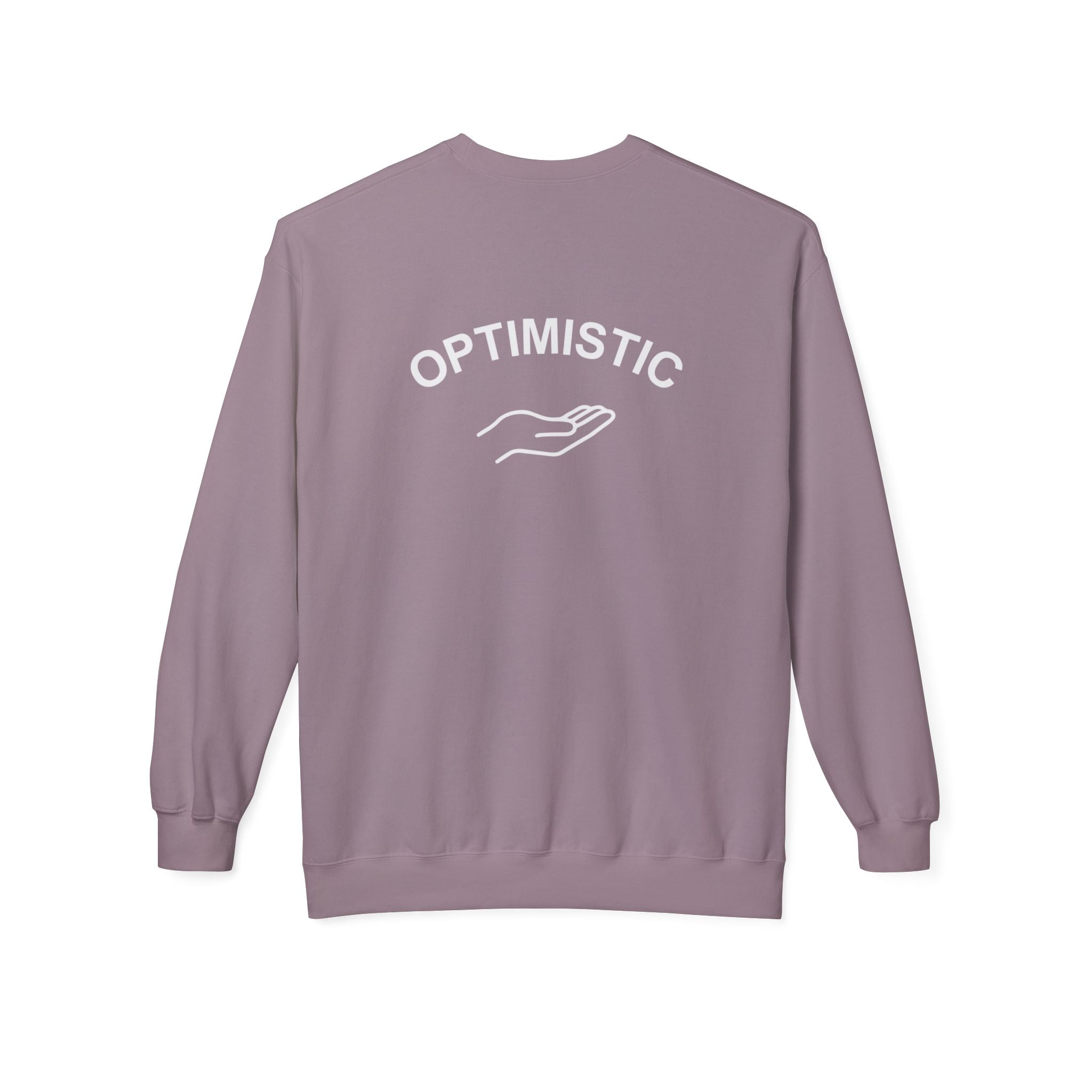 "OPTIMISTIC" Premium mid-weight pullover- M.💡.S.H. Limited