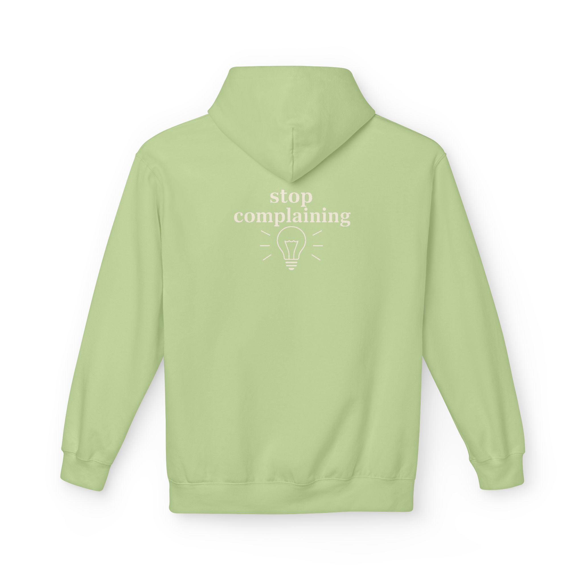 "stop complaining" Hoodie- M.💡.S.H. Limited