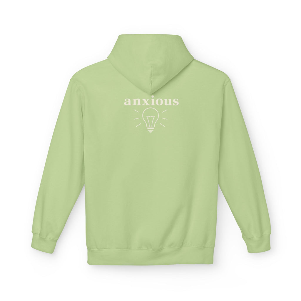 "anxious" Hoodie- M.💡.S.H. Limited