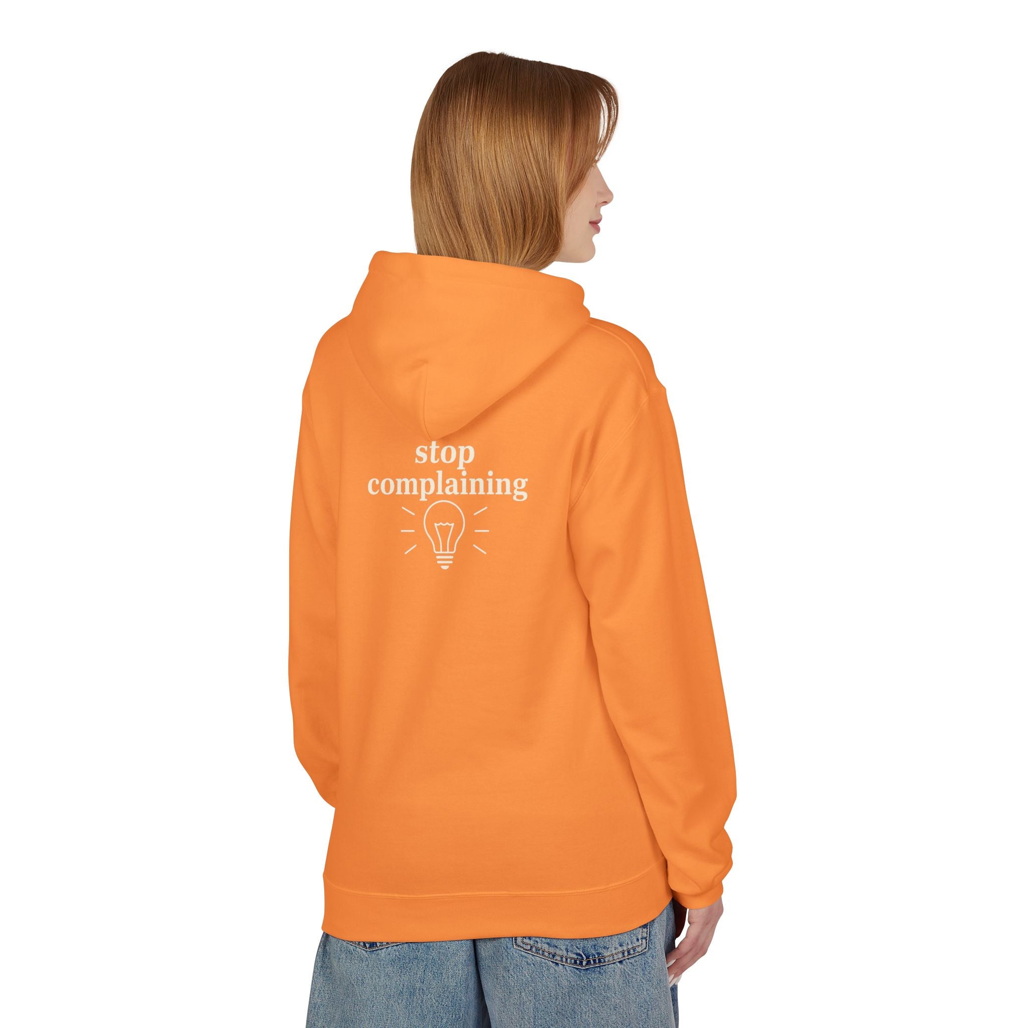 "stop complaining" Hoodie- M.💡.S.H. Limited