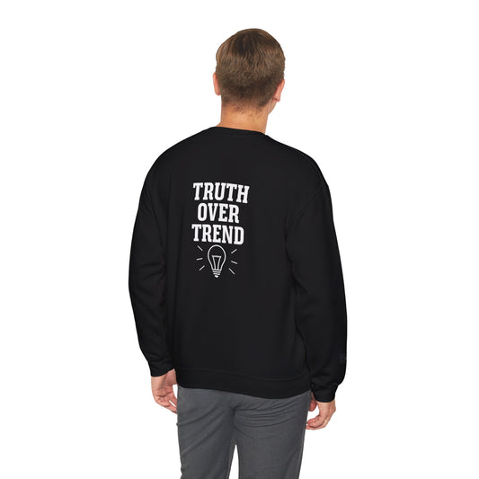 "TRUTH OVER TREND" pullover- M.💡.S.H. Limited